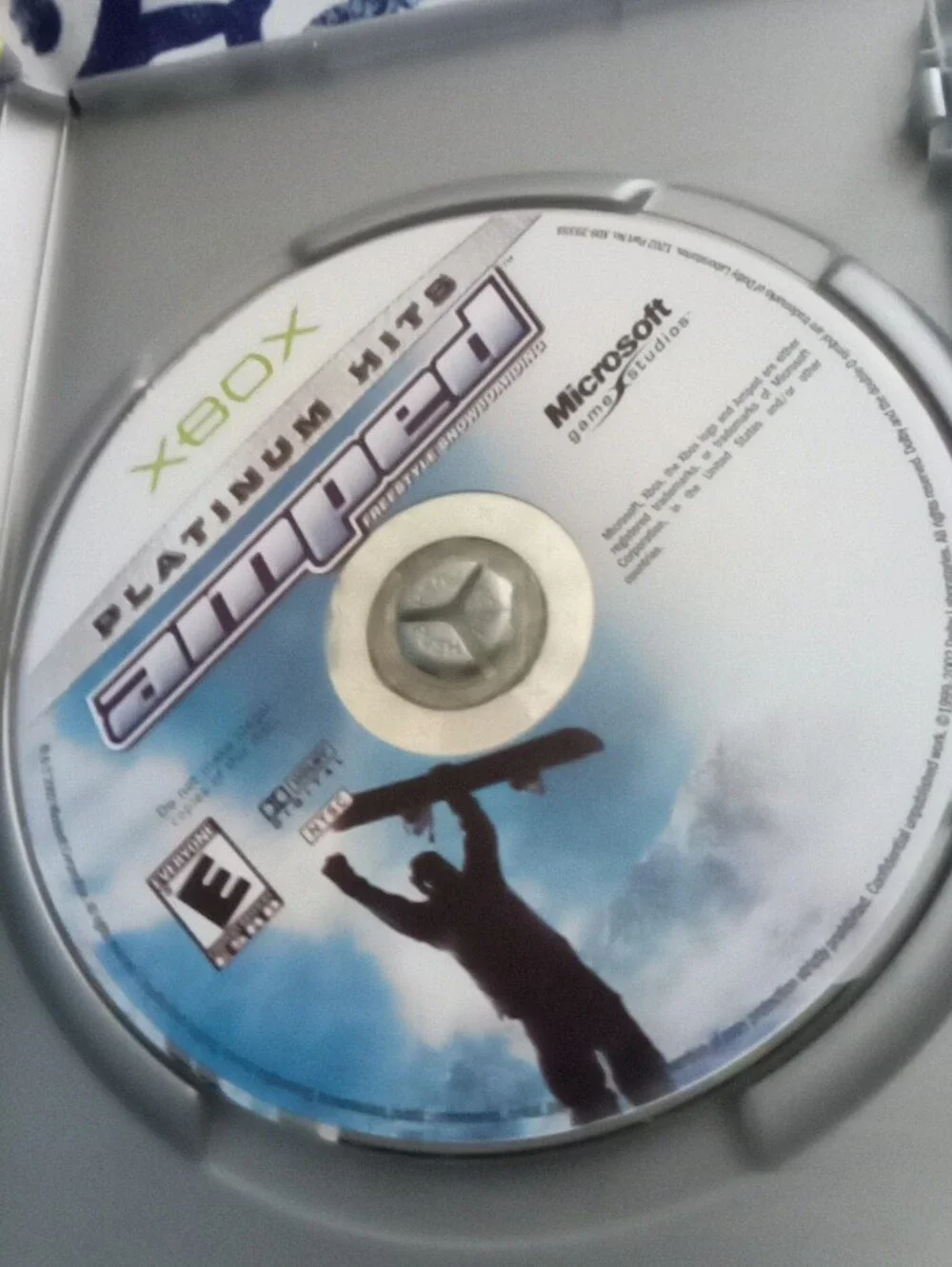 Amped Platinum Hits Xbox Game - Microsoft - Blue & White